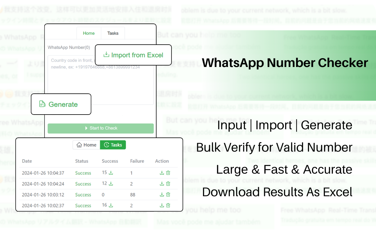  - Check WhatsApp Numbers Free Online